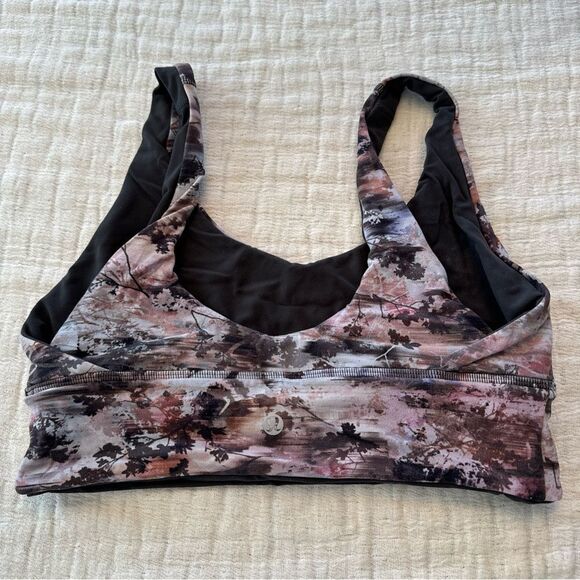 Rare Lululemon Align Reversible Sports Bra A/B Future Utopia Multi Print 8 - Picture 5 of 8
